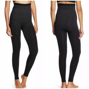 Spanx Assets NWOT High Waist Seamless Shaping Legging Size 1X Black 20340R